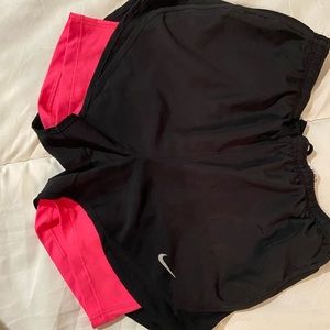 Nike Running Dry Fit shorts with spandex lining